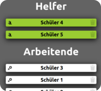 Helfersystem.